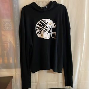 No Boundaries Pullover Hoodie Game Day Football - Women's Size XXXL